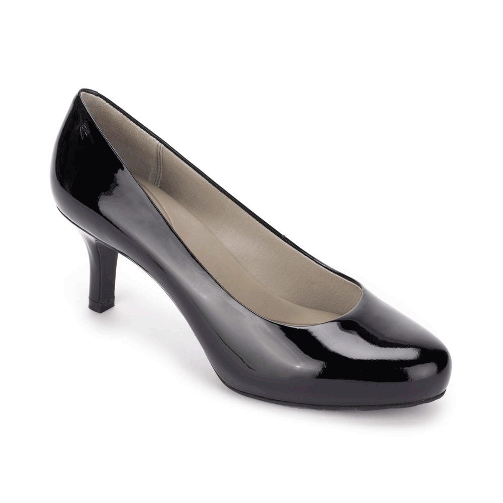 Pumps Rockport Mujer Mexico - Seven To 7 Bajos Negros - UBQMS9741